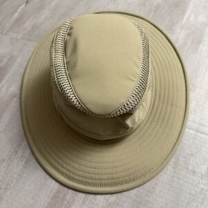 Tilley Sun Hat LTM6 NOS Size 7 The Airflo Endurables Khaki Olive NOS Incl NWOT